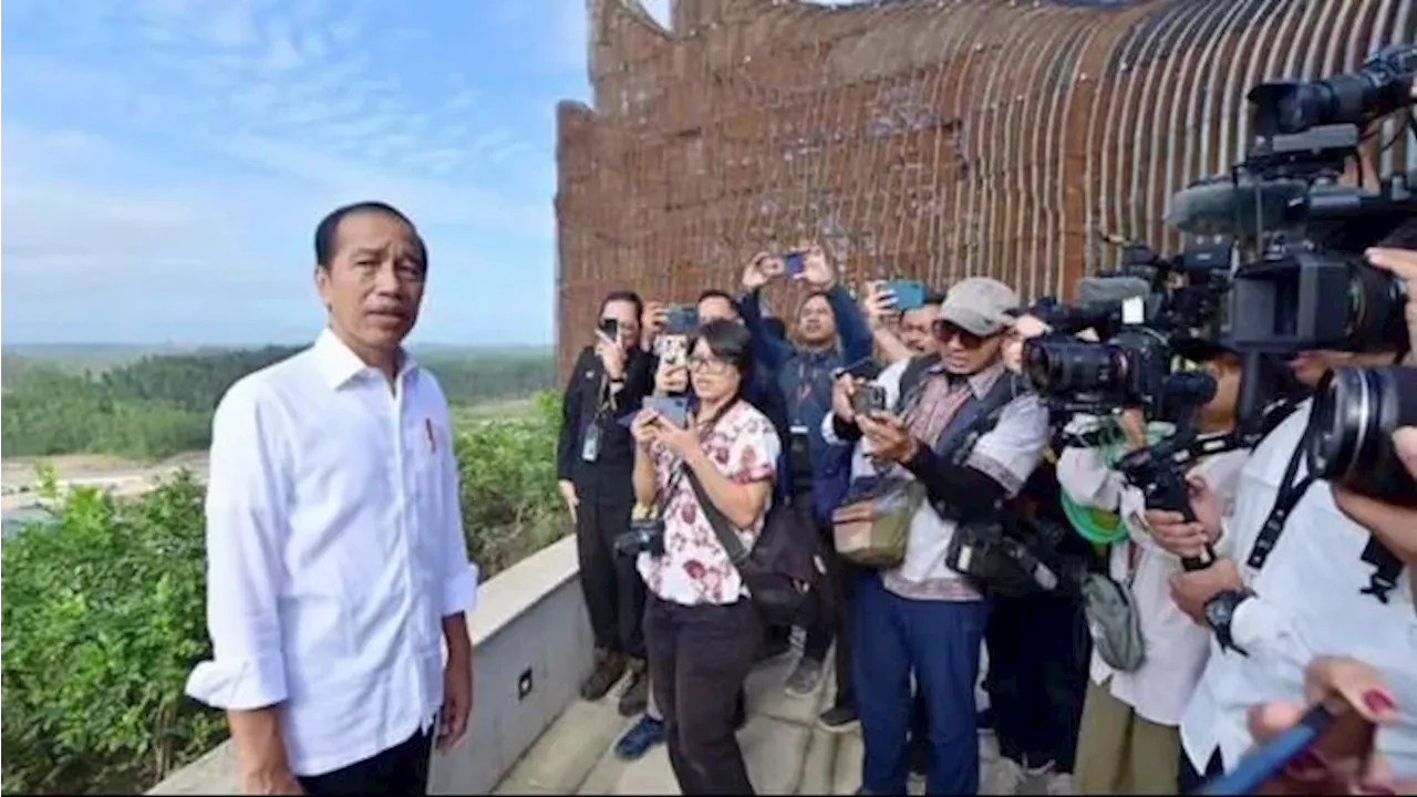 Hari Pertama di Nusantara, Jokowi Ingin Jadikan IKN Kota tanpa Kejahatan Sama Sekali