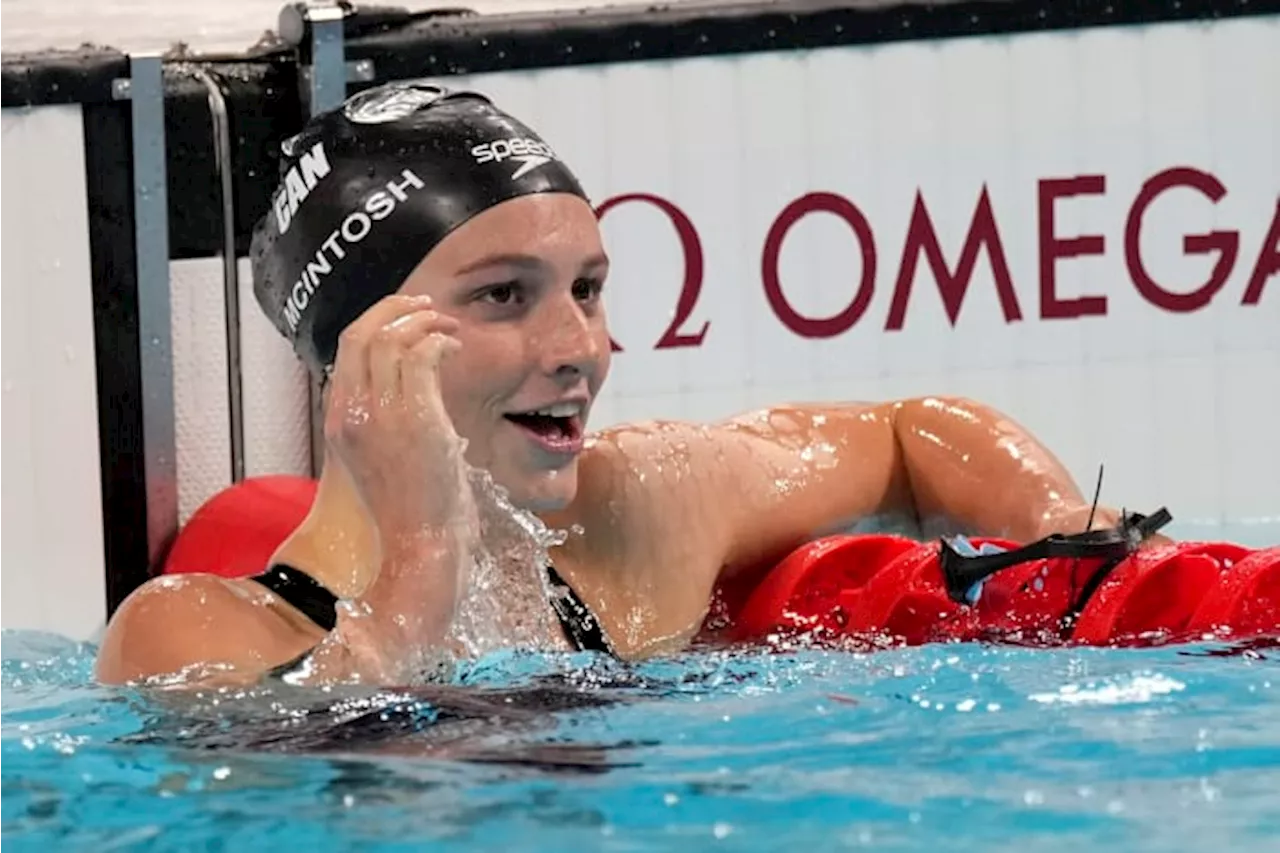 17-year-old Canadian Summer McIntosh wins gold in 400-meter IM, her second medal of the Games