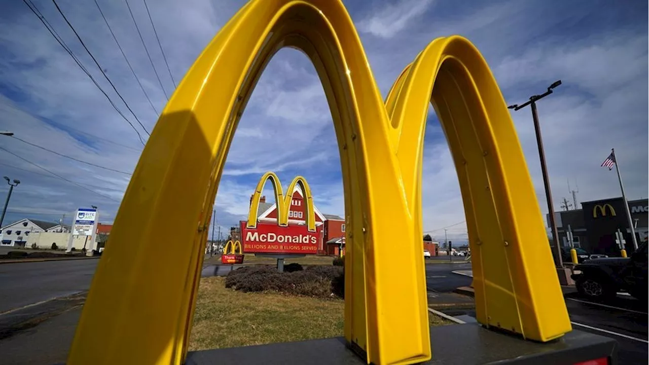 McDonald's same-store sales fall for 1st time since 2020