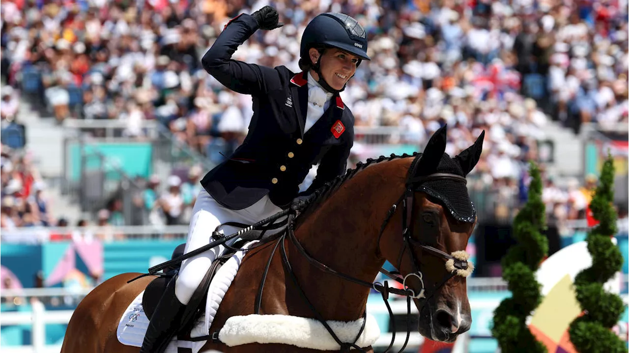 Team GB wins first gold medal of Paris Olympics as eventing team defends title