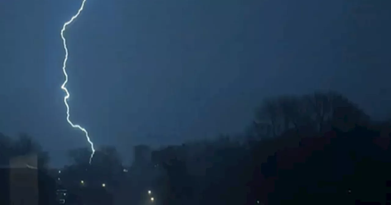 Met Office 12 hour 'danger to life' thunderstorm warning for Yorkshire