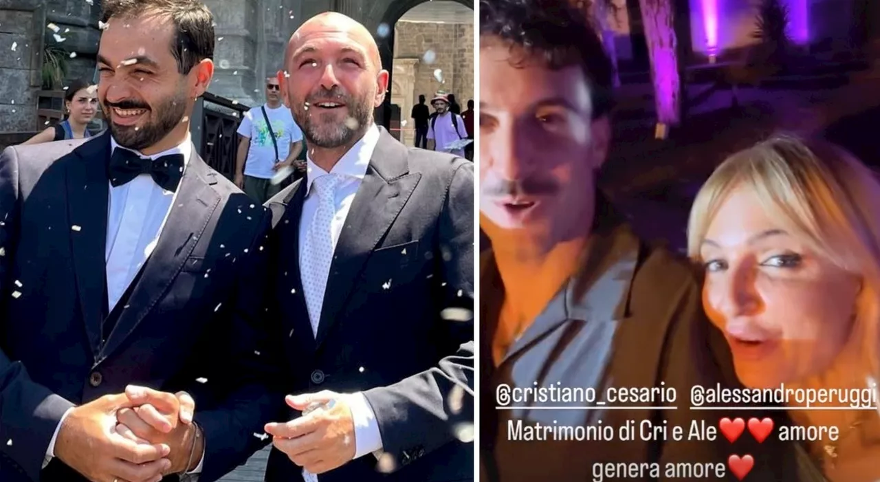 Cristiano Cesario, il matrimonio del manager dei vip: tutti gli invitati da Andreas Muller a Veronica Peparini