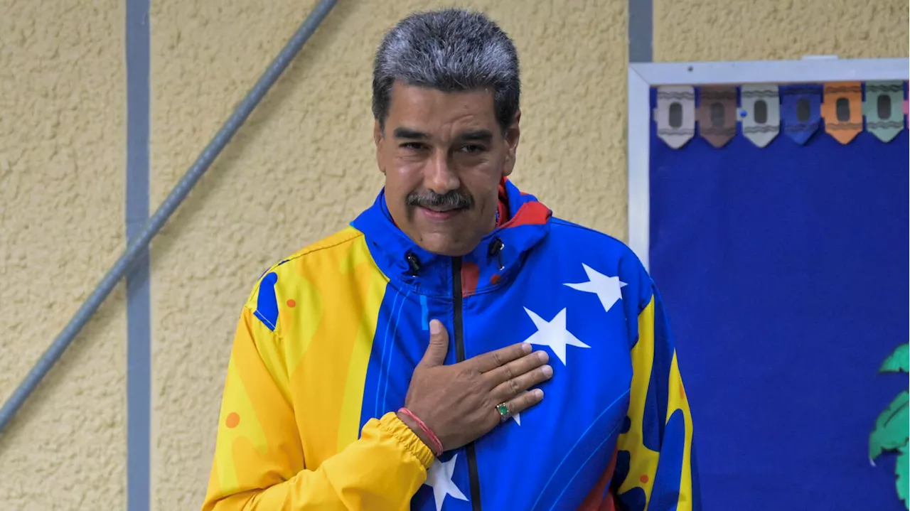 Nicolás Maduro réélu président du Venezuela pour un 3e mandat selon le CNE, l’opposition conteste