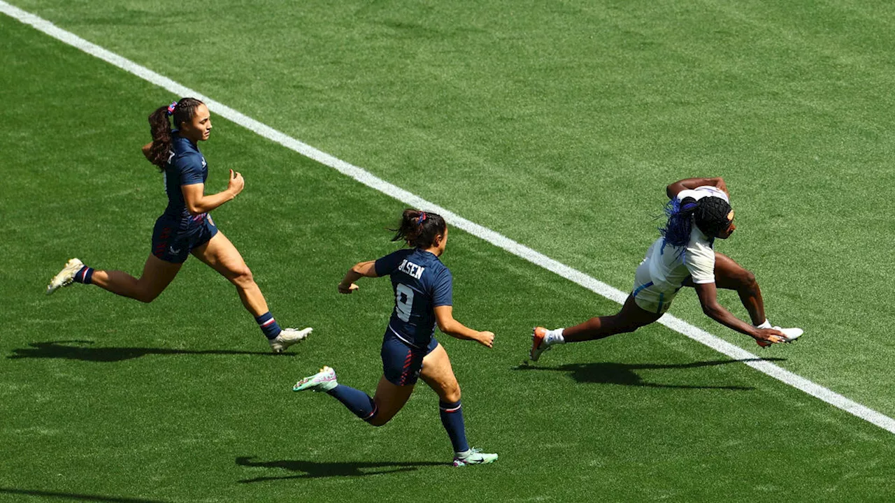 JO Paris 2024, rugby : les Bleues assurent la première place en renversant les États-Unis