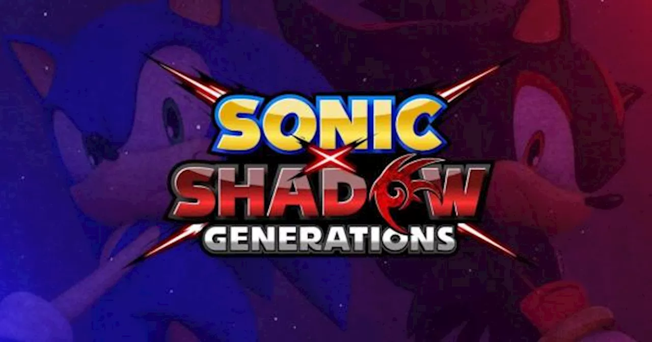 Sonic X Shadow Generations confirmó su peso de descarga y será mejor que te prepares