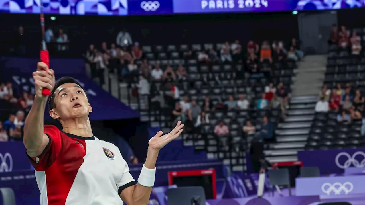 Olimpiade Paris 2024: Cedera, Laga Jonatan Christie vs Kevin Gordon Tidak Dimainkan