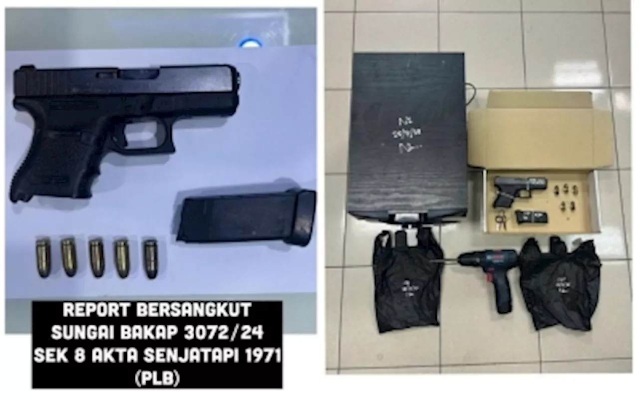 Penang cops arrest four men over Bukit Mertajam brawl, firearms and ammo seized