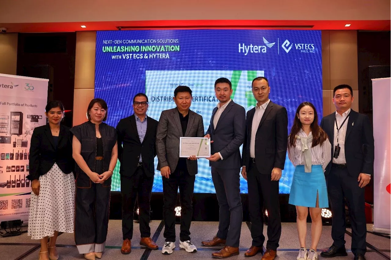 Hytera and VST ECS brings advanced push-to-talk over cellular technology in the Philippines