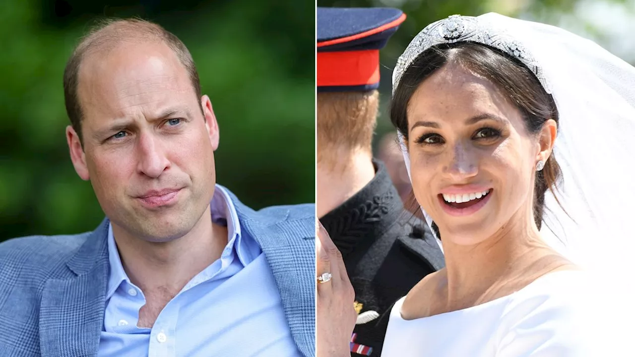 Prince William Was 'Concerned' About Meghan Markle Wearing Princess Diana's Jewelry at Royal Wedding