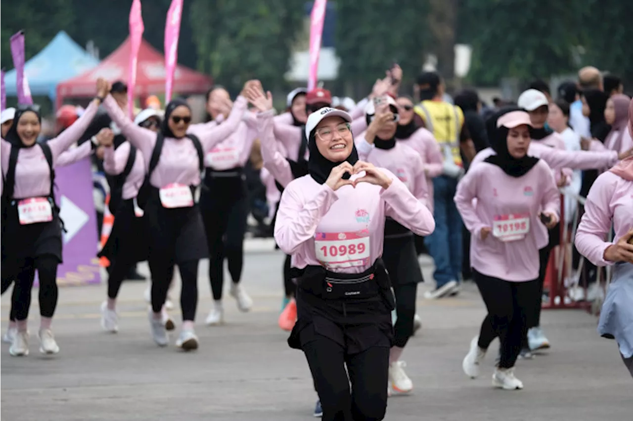 Fun Run Bergaya Modest Ini Ajak Perempuan Indonesia Jadi Versi Terbaik Mereka