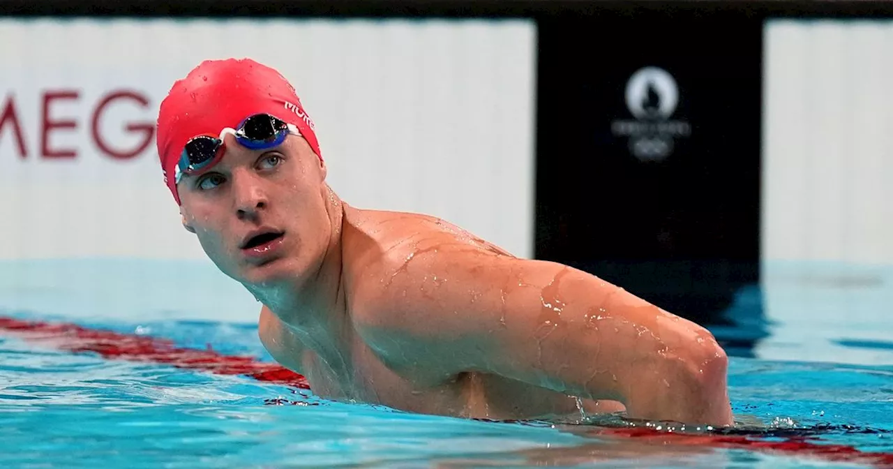 Who is Team GB swimmer Oliver Morgan in Olympics 100m backstroke final