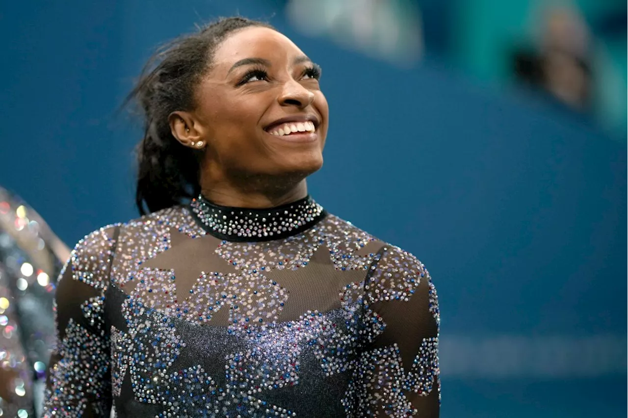 Simone Biles to compete in all four events at Olympic team finals despite calf injury