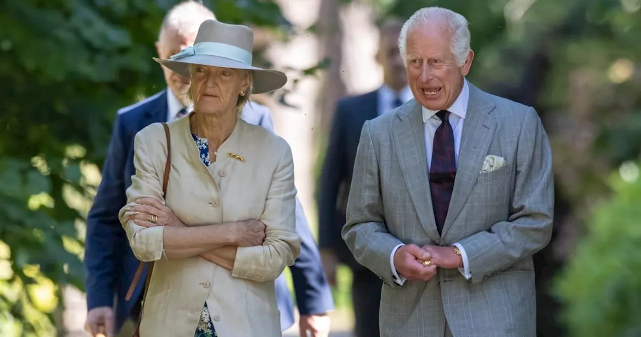 King Charles 'looking better' as he appears without Camilla