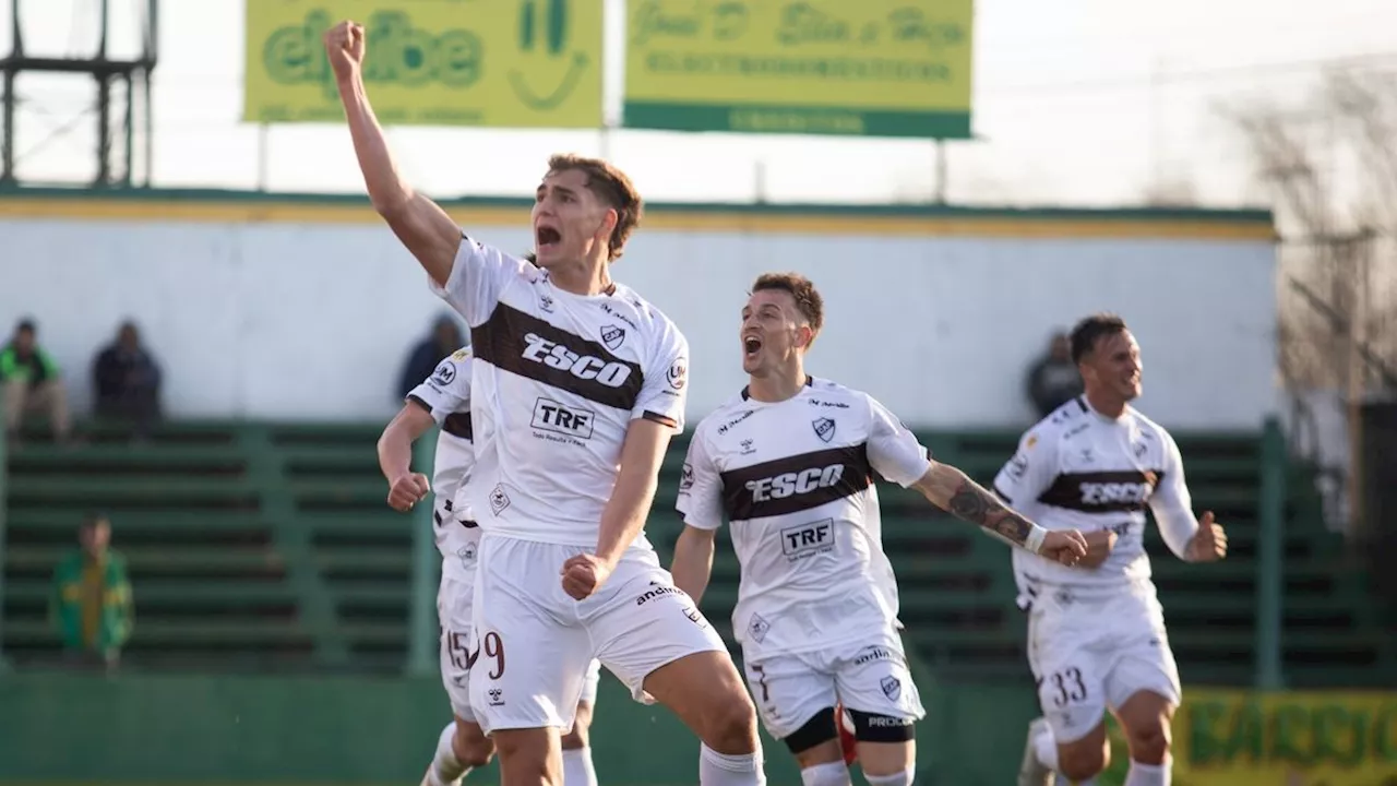 Liga Profesional: Platense le ganó 3-1 a Defensa y Justicia