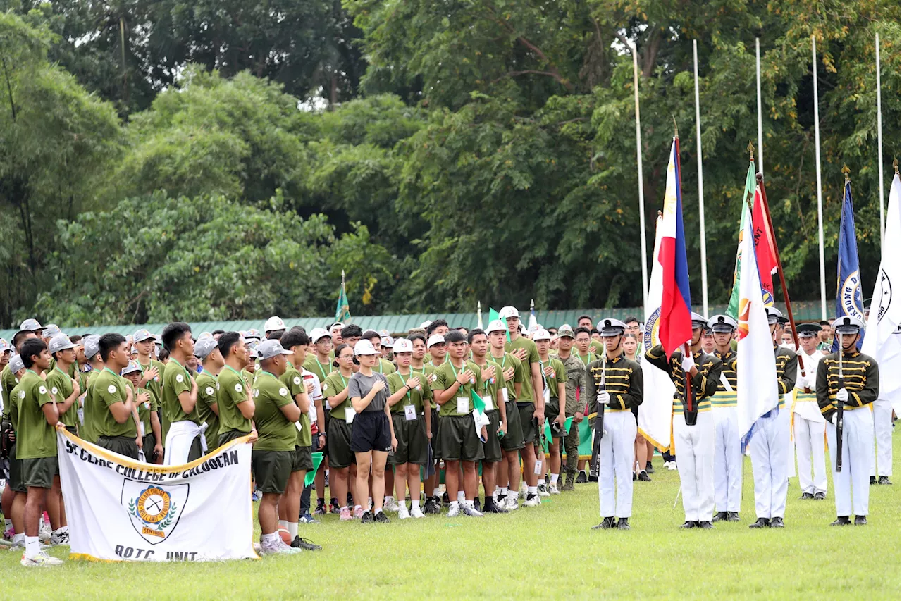 Tolentino declares ROTC Luzon Games open