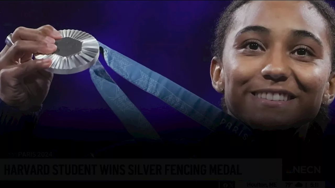 Fencer Lauren Scruggs on her Olympic medal win, support at Harvard, and being a role model