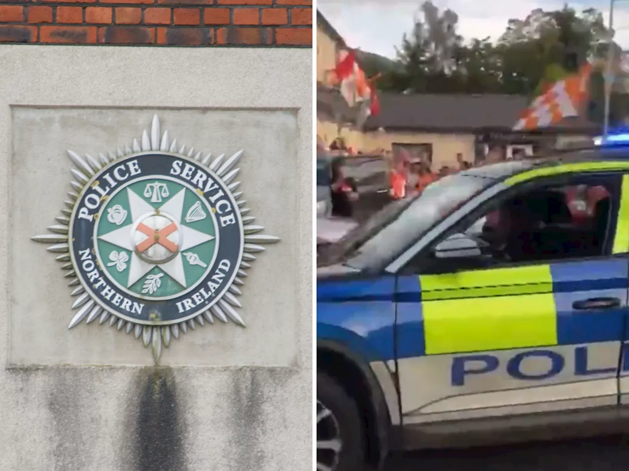 Unionist anger after PSNI cars appear to celebrate Armagh All-Ireland victory