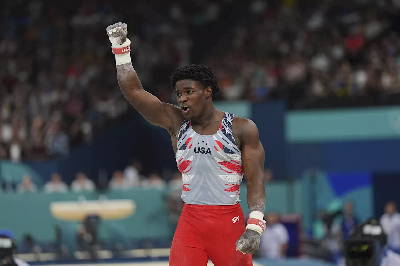 USA's Frederick Richard Makes History With Men's Gymnastics Team