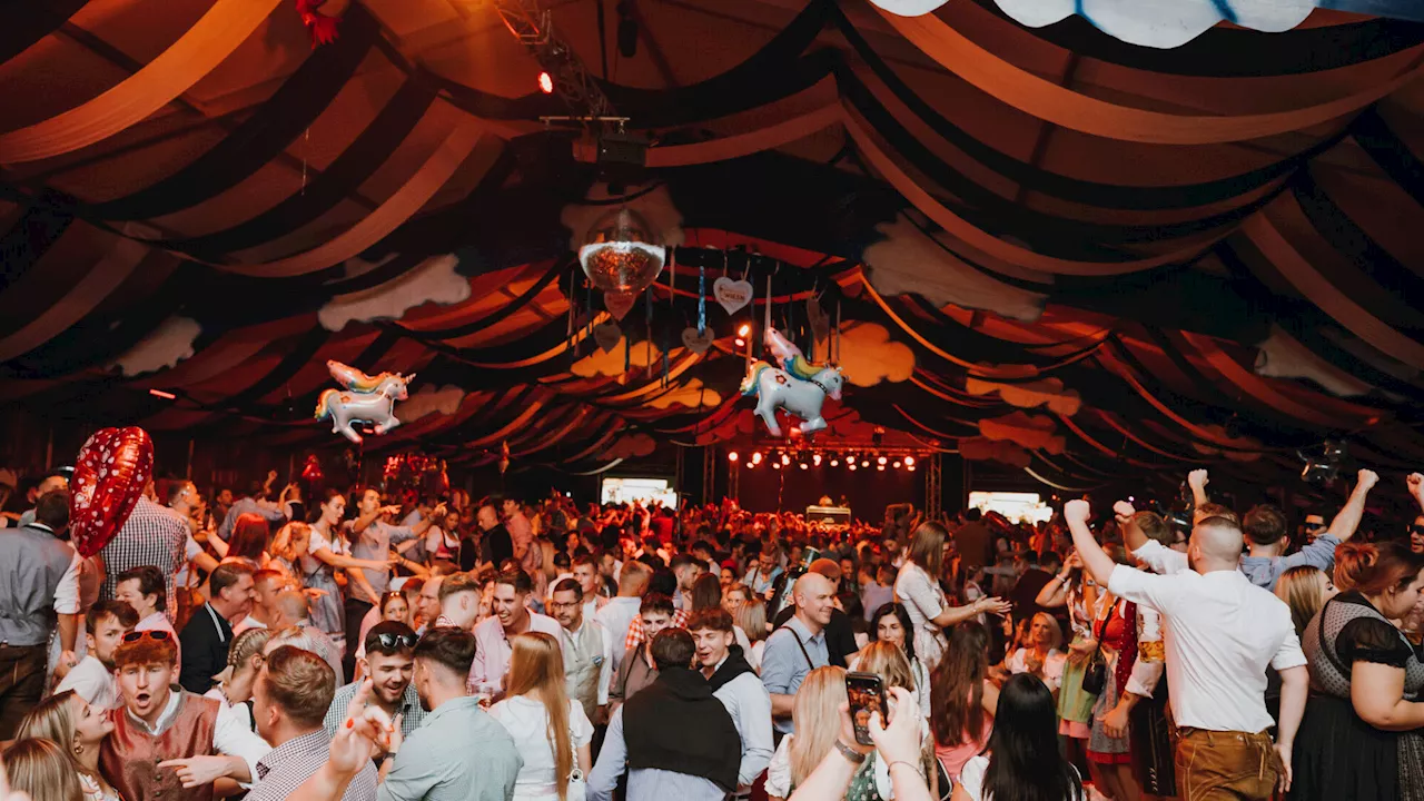 100 Prozent Entertainment auf der „Brunner Wiesn“