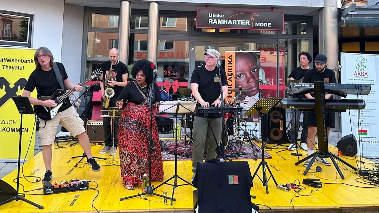 Afrika-Abend in Waidhofen: Afrikanische Musik und Speisen