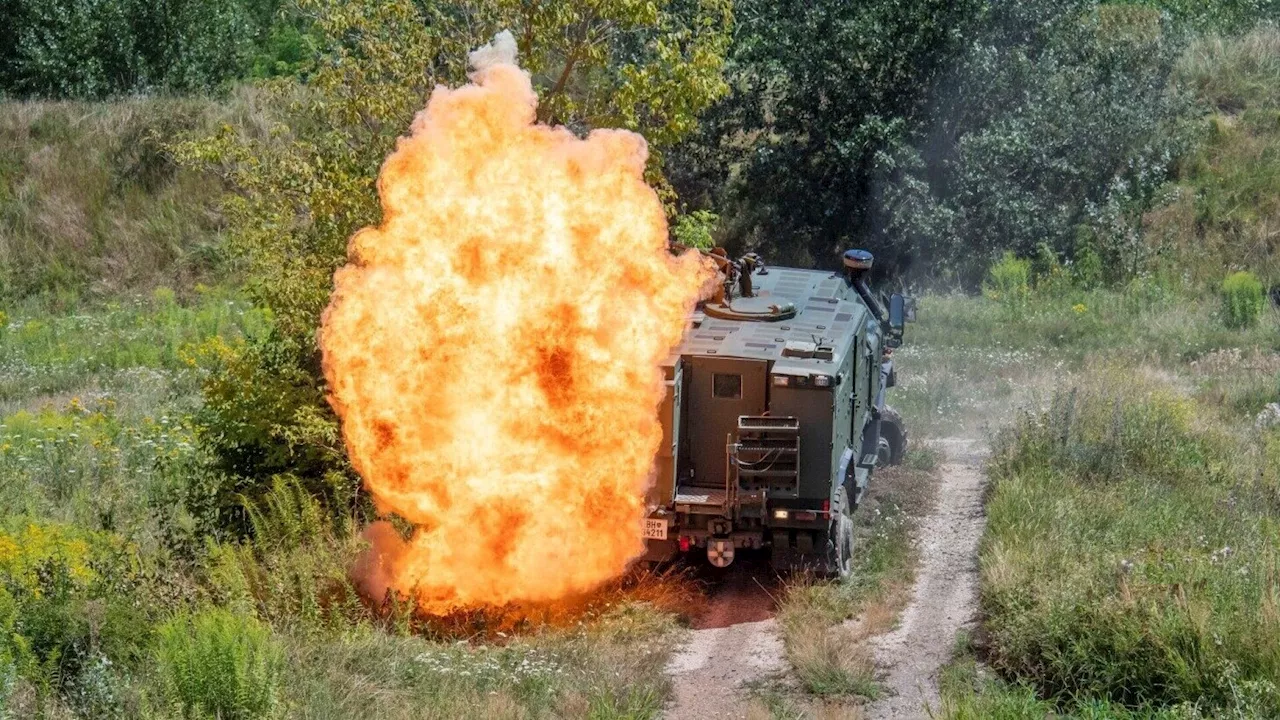 Mautern: Soldaten präsentierten Ausrüstung und Können