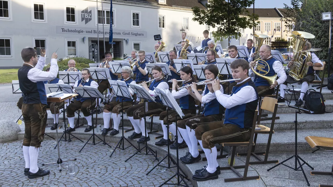 Musikfest in Groß-Siegharts: Gute Unterhaltung mit der Blasmusik Thaya