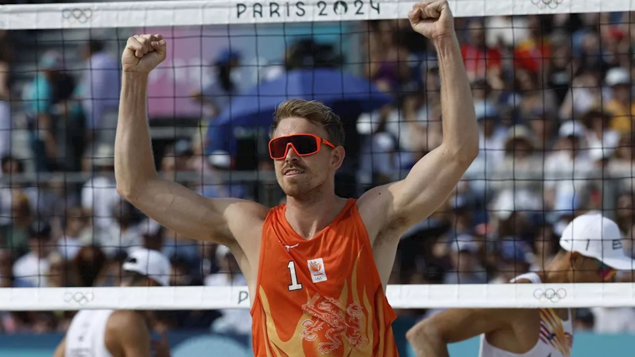 Beachvolleyballers Boermans/De Groot laten ervaren Spanjaarden kansloos in eerste duel