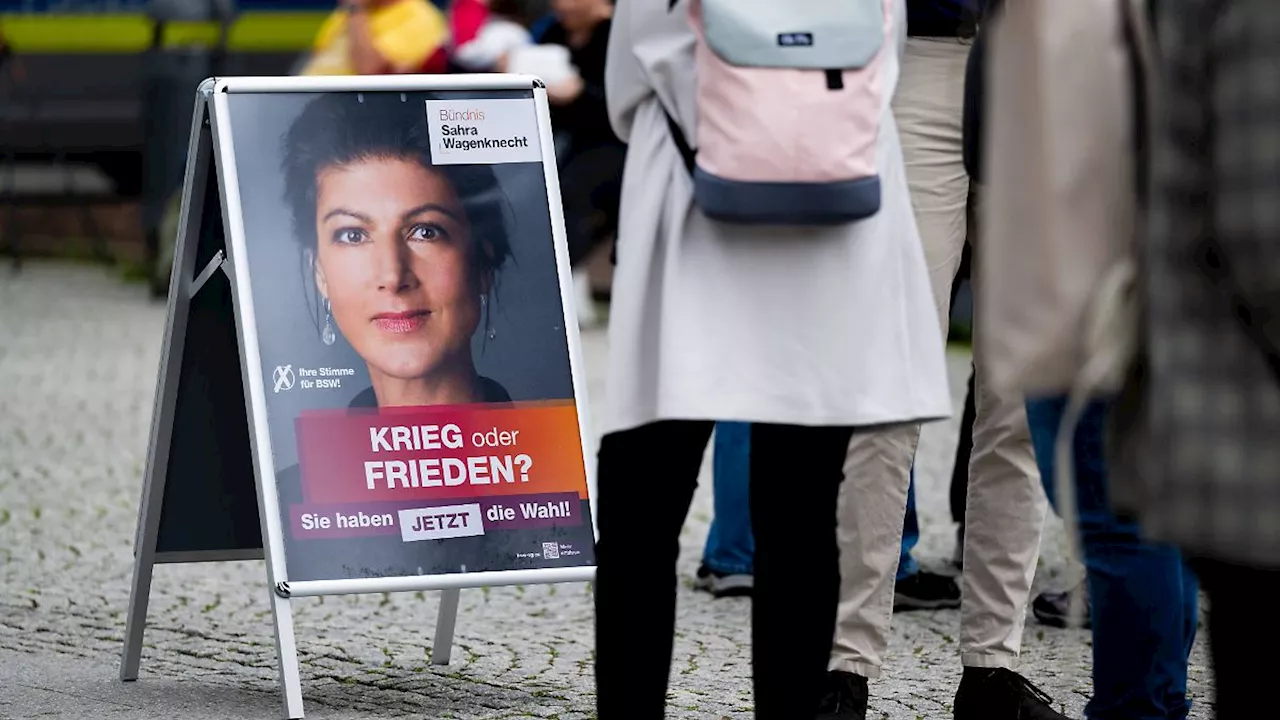 Sahra Wagenknecht: Ukraine-Haltung entscheidend für Koalitionen auf Landesebene