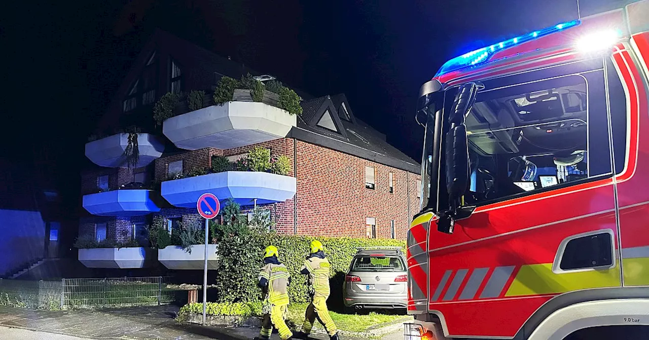 Verrauchte Küche durch vergessenes Essen auf dem Herd in Paderborner Stadtheide