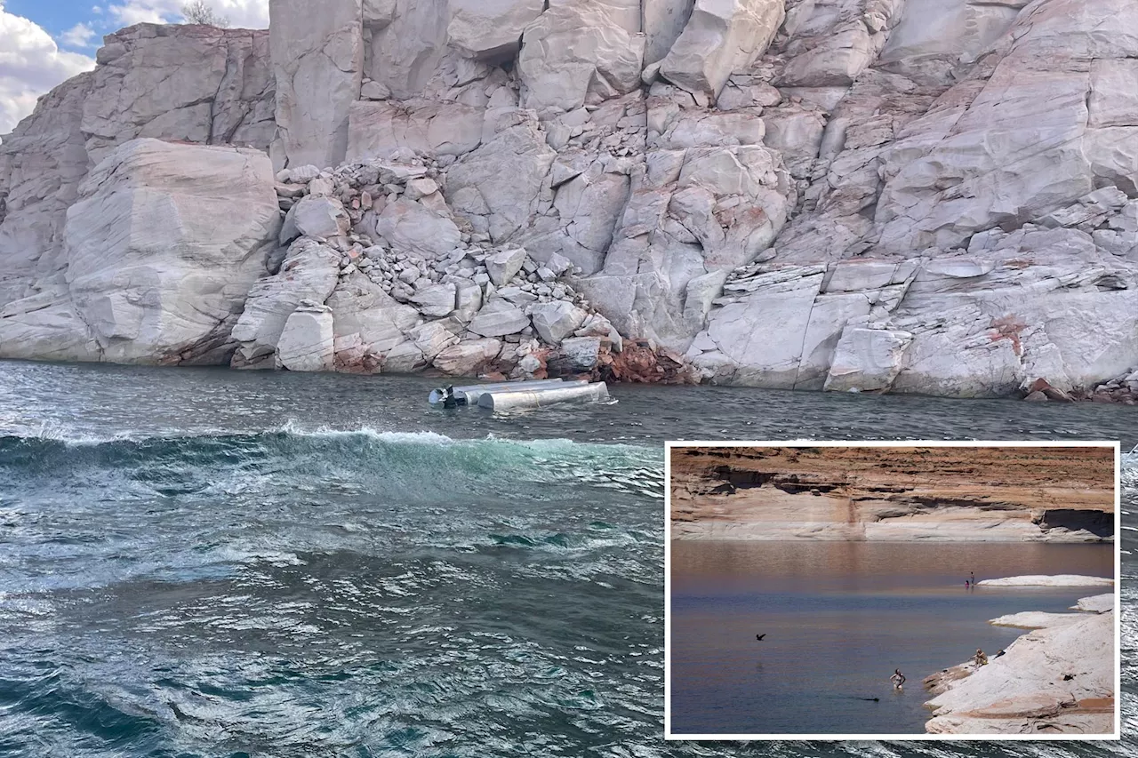 3 dead -- including two 4-year-old boys -- after 25-foot pontoon boat capsizes on Lake Powell in northern Arizona