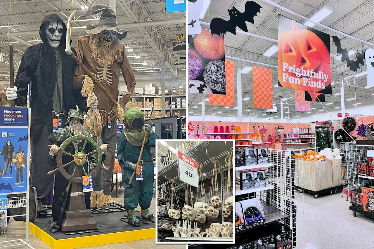 Big box retailers peddle Halloween products in July — the earliest ever — amid 'Summerween' craze