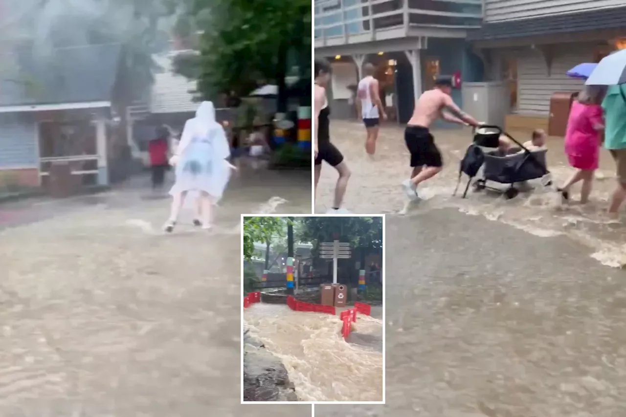 Flash floods at Dolly Parton's theme park Dollywood leave one injured