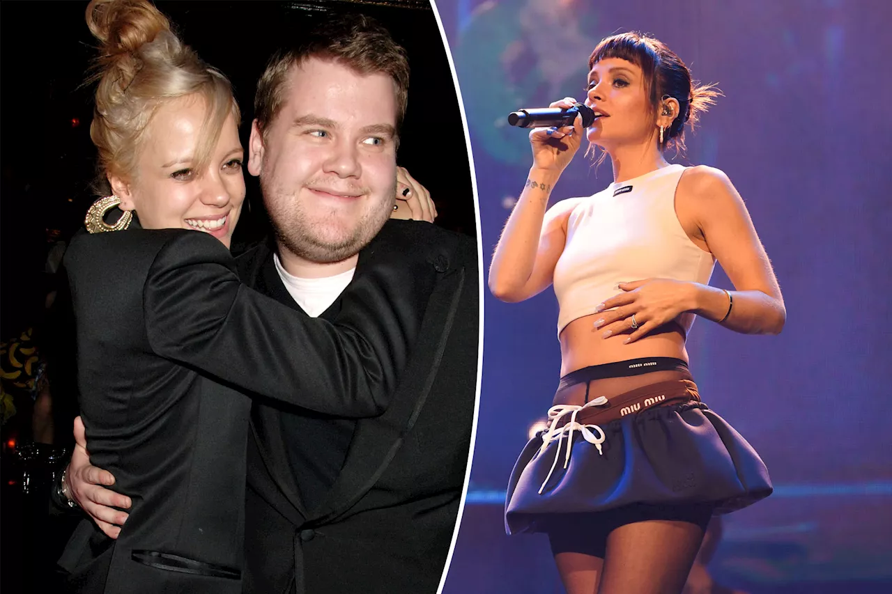 Lily Allen says James Corden was once 'flirtatious' and a 'beg friend': 'He's not begging me anymore'