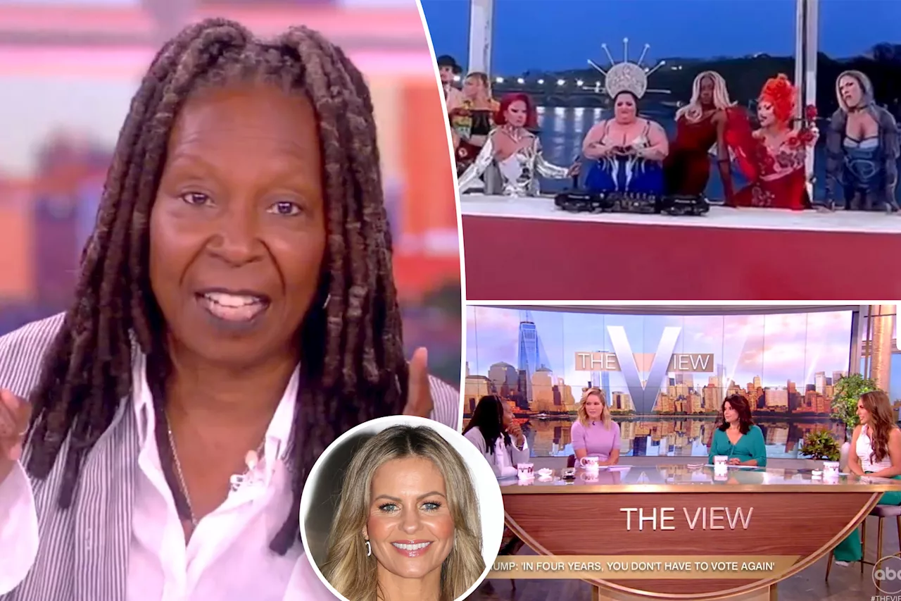 The ‘View’ co-hosts condemn critics of Olympics Last Supper drag show after Candace Cameron Bure called it 'disgusting'