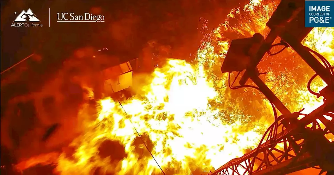 Wildfire Camera Captures Itself Getting Consumed by California’s Raging Park Fire