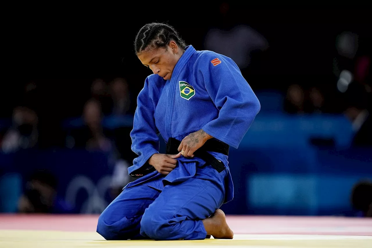 Rafaela Silva perde para japonesa 'no VAR' e fica sem o bronze em Paris 2024