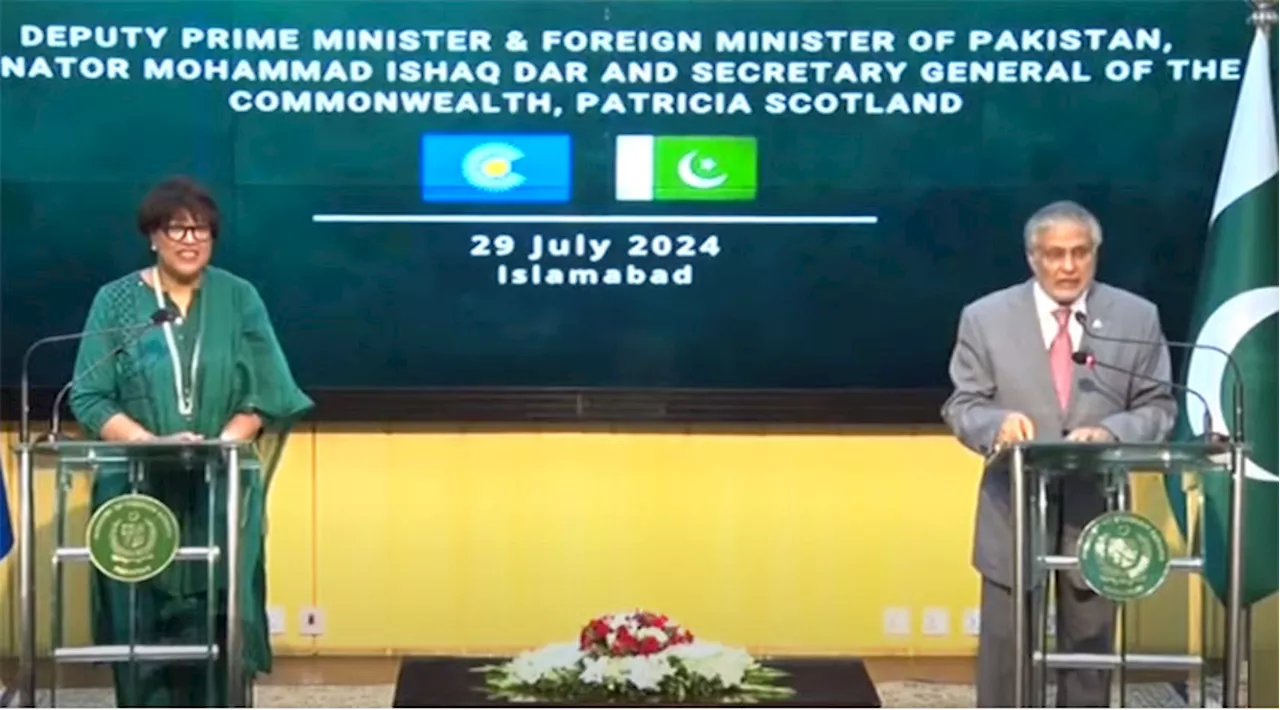 Joint Press Stakeout : DY PM Reaffirms Commitment to Commonwealth Partnership