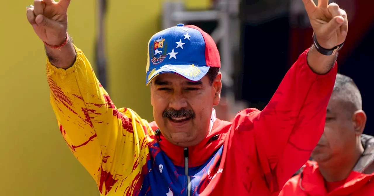 Nicolás Maduro celebró y dio discurso tras cuestionada victoria en elecciones presidenciales de Venezuela