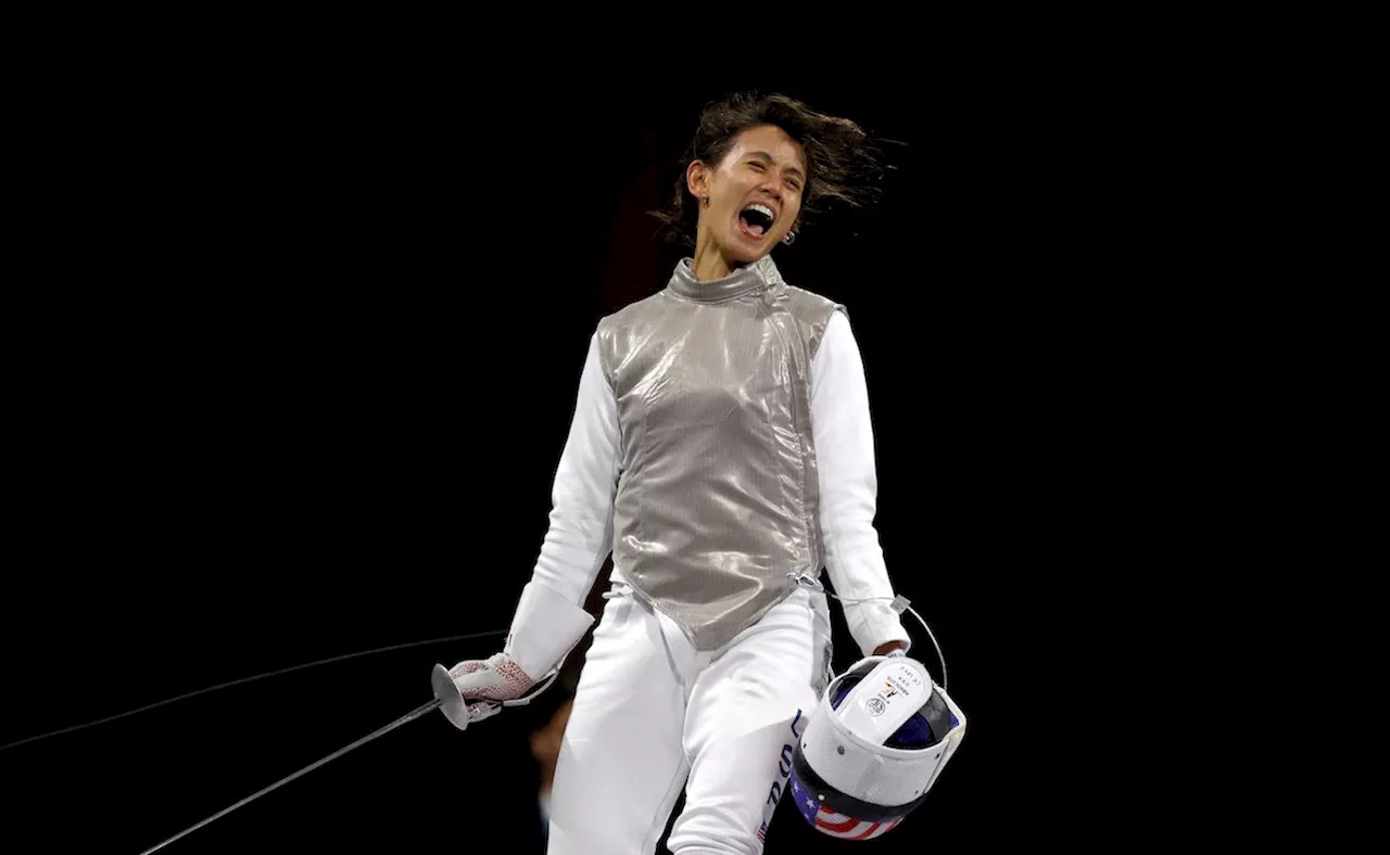 Fil-Am fencer Lee Kiefer keeps women’s foil gold in Paris Olympics