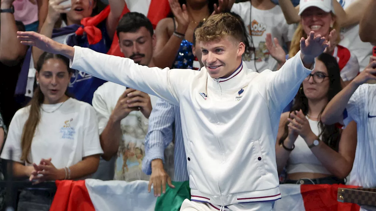 JO 2024: comme Antoine Dupont, Léon Marchand fait exploser l’audimat