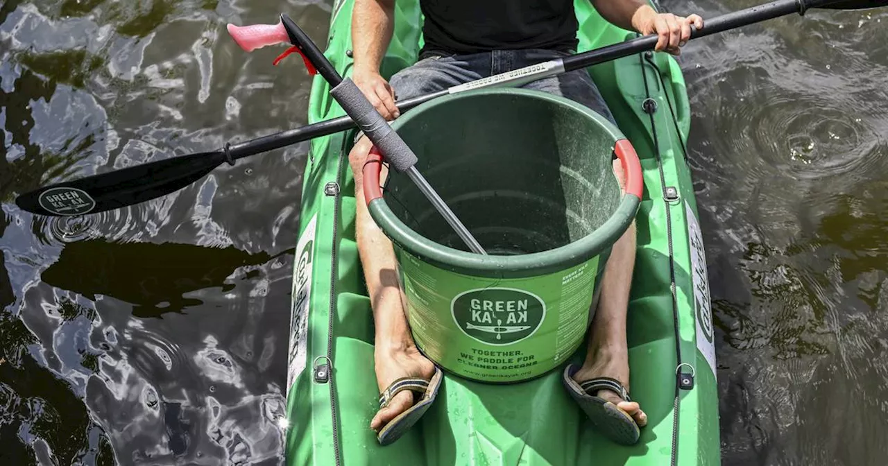 Projekt „Green Kayak“ in Leipzig, Berlin, Hamburg: Beim Paddeln Müll sammeln​