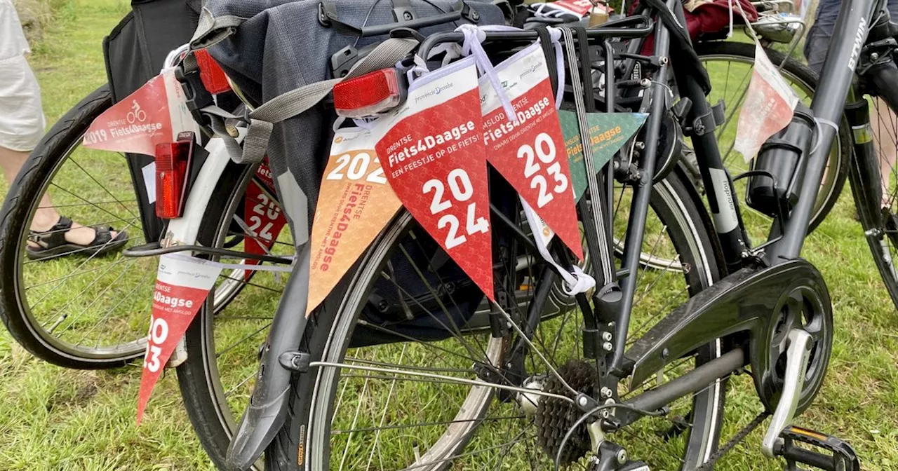 Drentse Fiets4Daagse maakt balans op: 'Hoop op 6.000 deelnemers was te optimistisch'