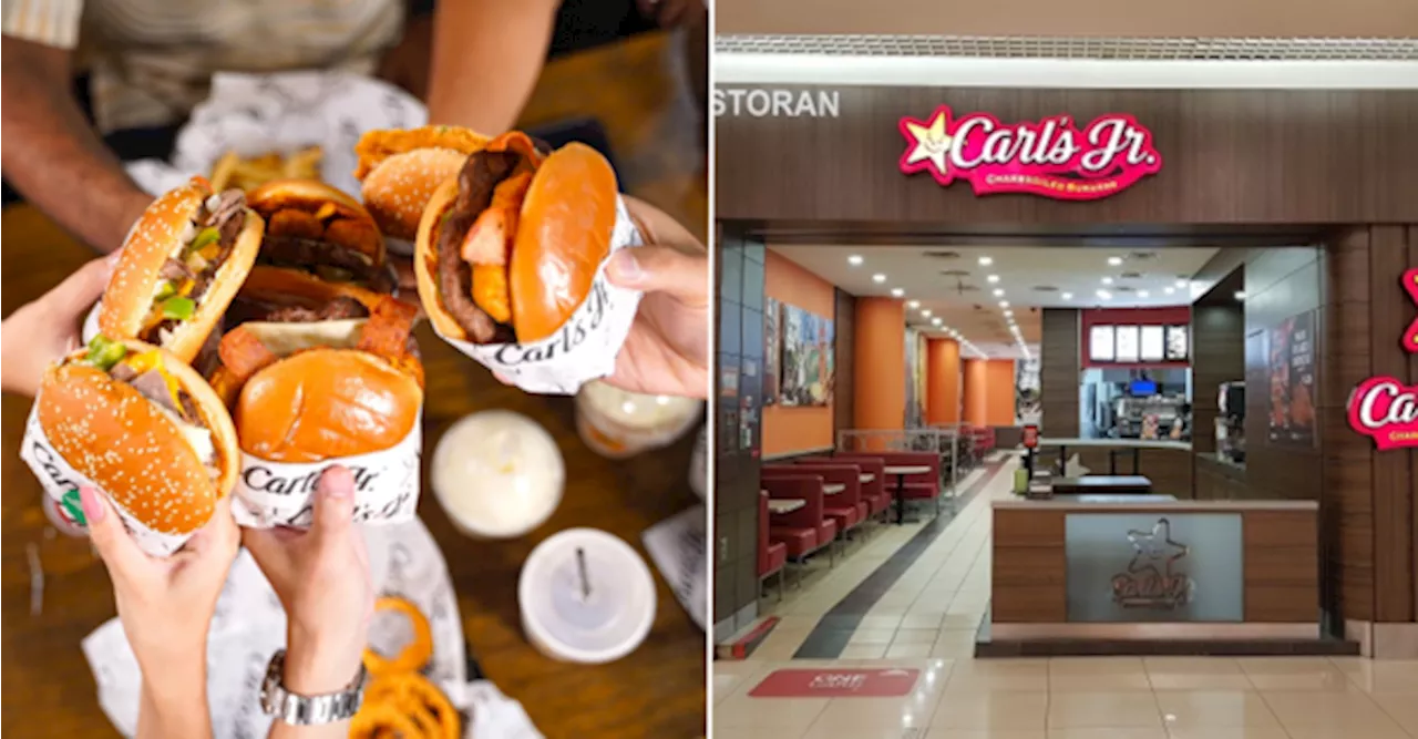 Carl's Jr. 1 Utama Branch To Shutter After 17 Years