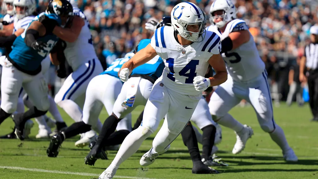 Colts Alec Pierce Says Battle with Adonai Mitchell 'Elevates' Offense