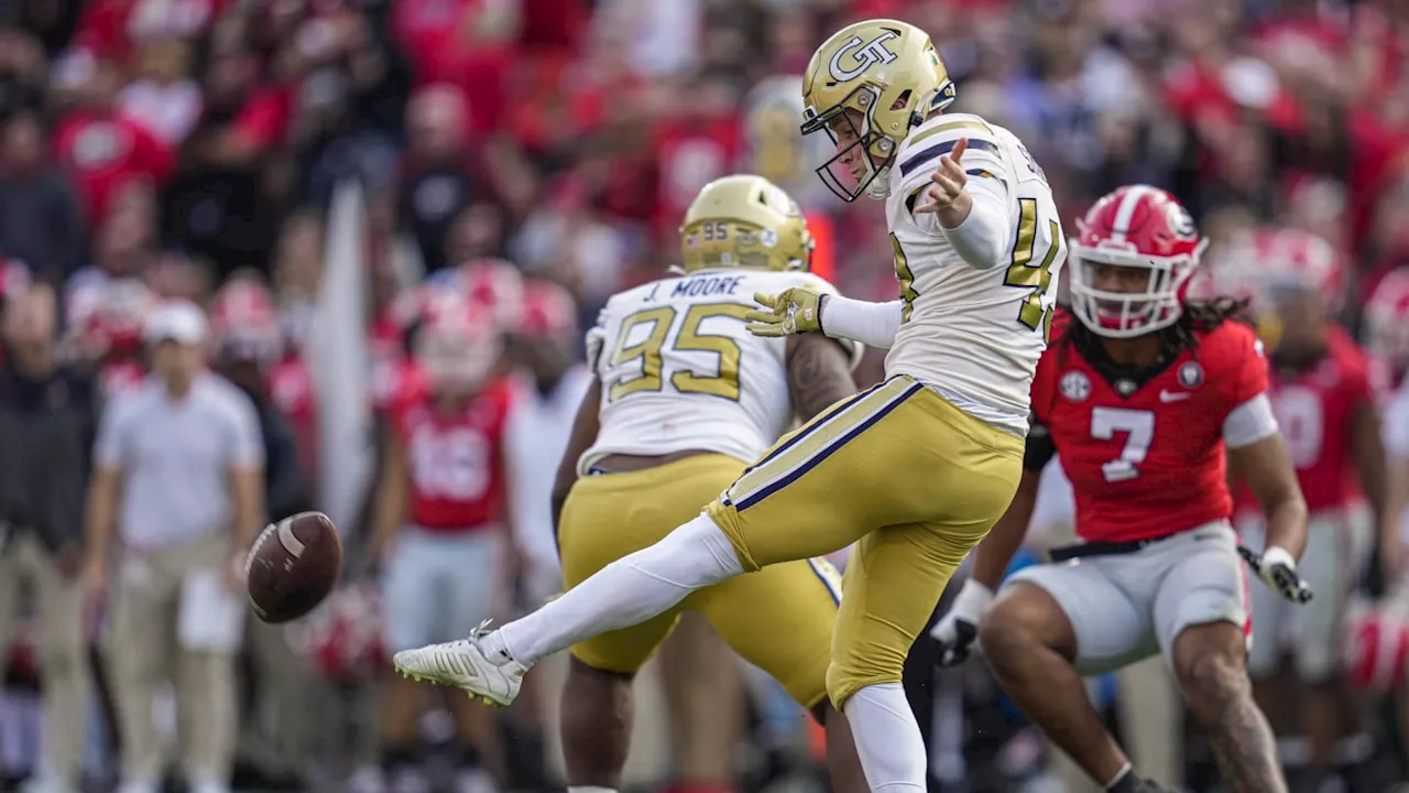 Everything From Georgia Tech Punter David Shanahan After Monday's Practice