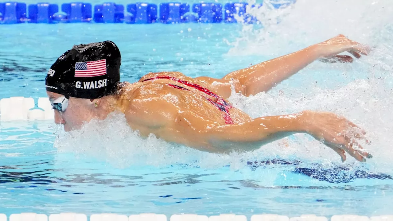 Gretchen Walsh Wins Second Medal, Takes Silver in 100 Butterfly