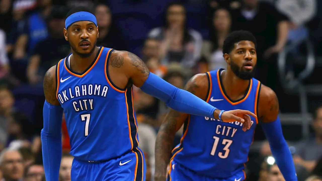 NBA Legend Carmelo Anthony Shares Heartfelt Message To Paul George