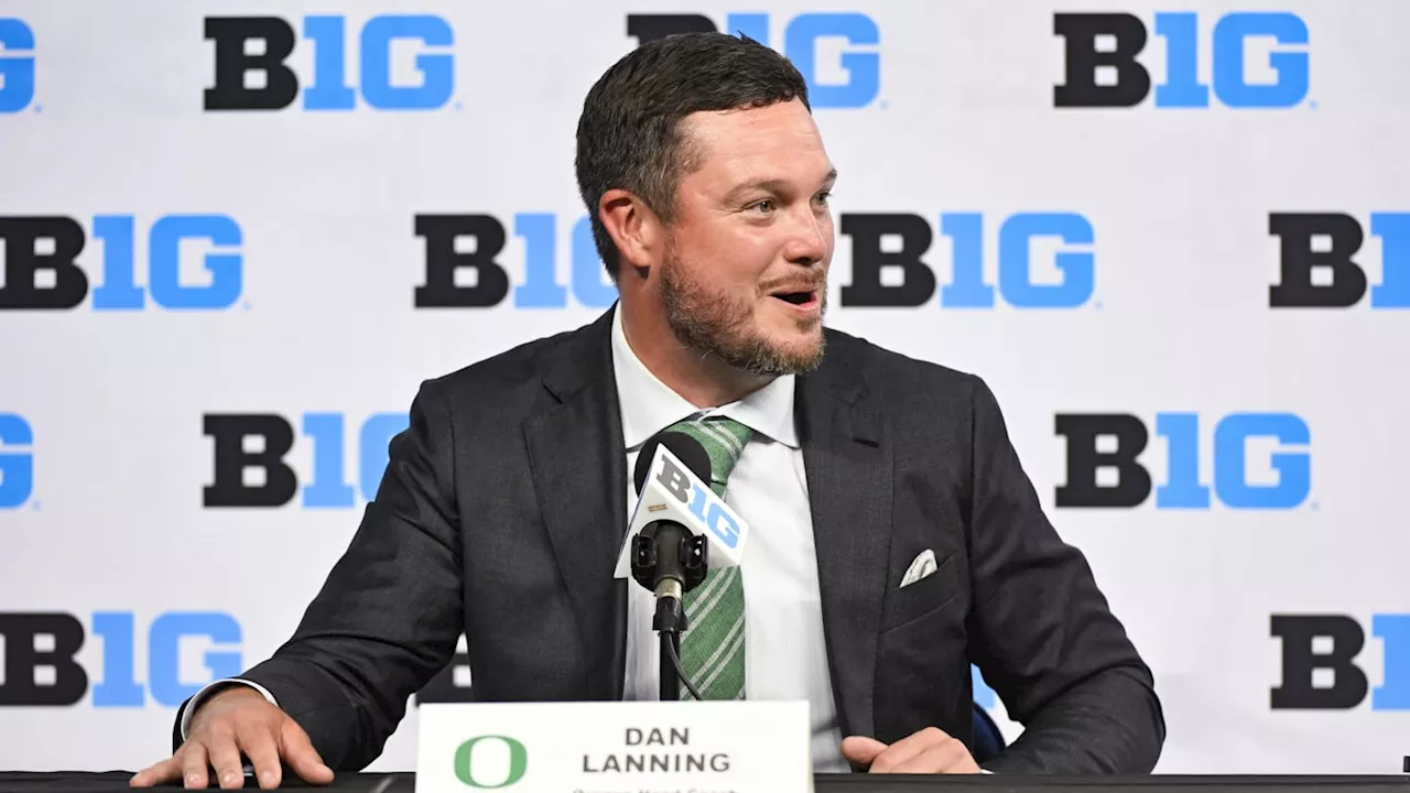 Oregon Ducks' Dan Lanning Reveals Big Ten Goals: Media Day Live Updates