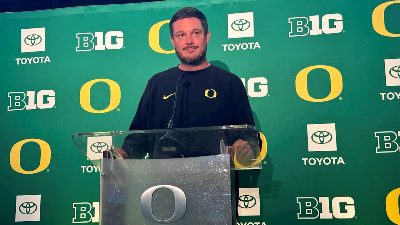 Oregon Ducks' Dan Lanning Reveals Big Ten Goals: Media Day Live Updates