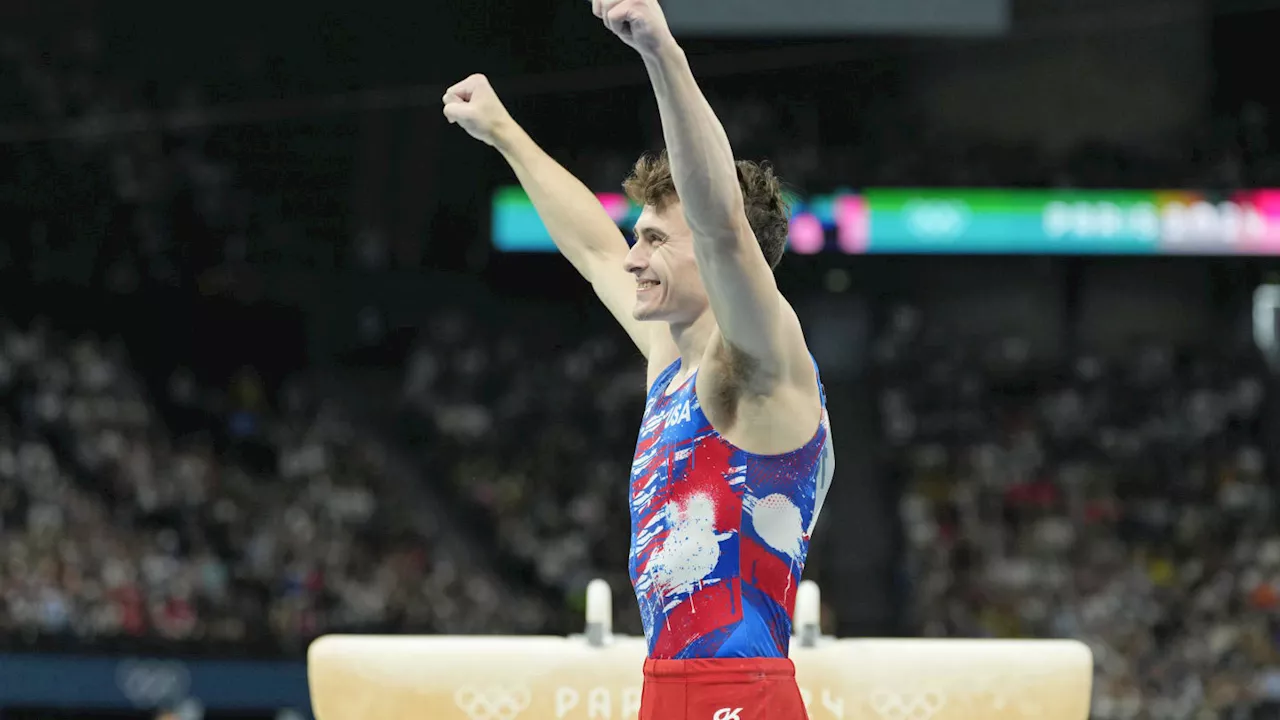 Penn State's Stephen Nedoroscik Helps the USA Win Gymnastics Bronze at Paris Olympics